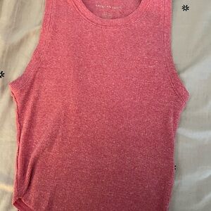 American Eagle Outfitters Women's Pink Sleeveless Top